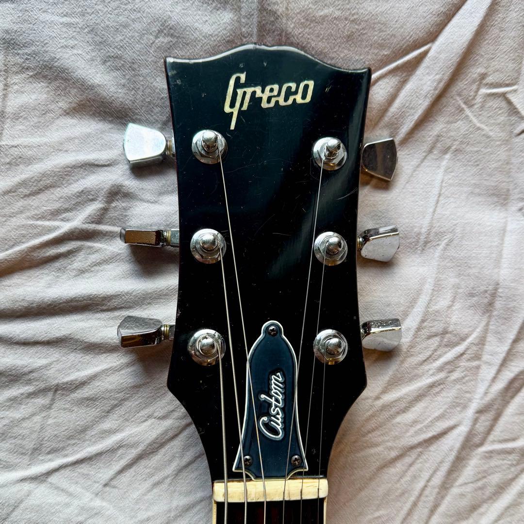 【動作確認済】グレコレスポール 1975年製フレイム杢 チェリーサンバースト