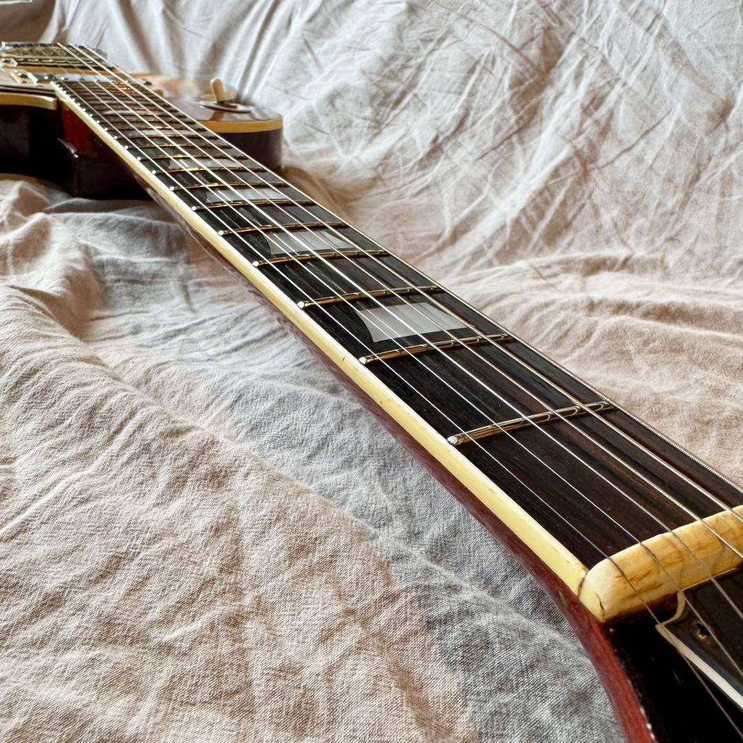 【動作確認済】グレコレスポール 1975年製フレイム杢 チェリーサンバースト