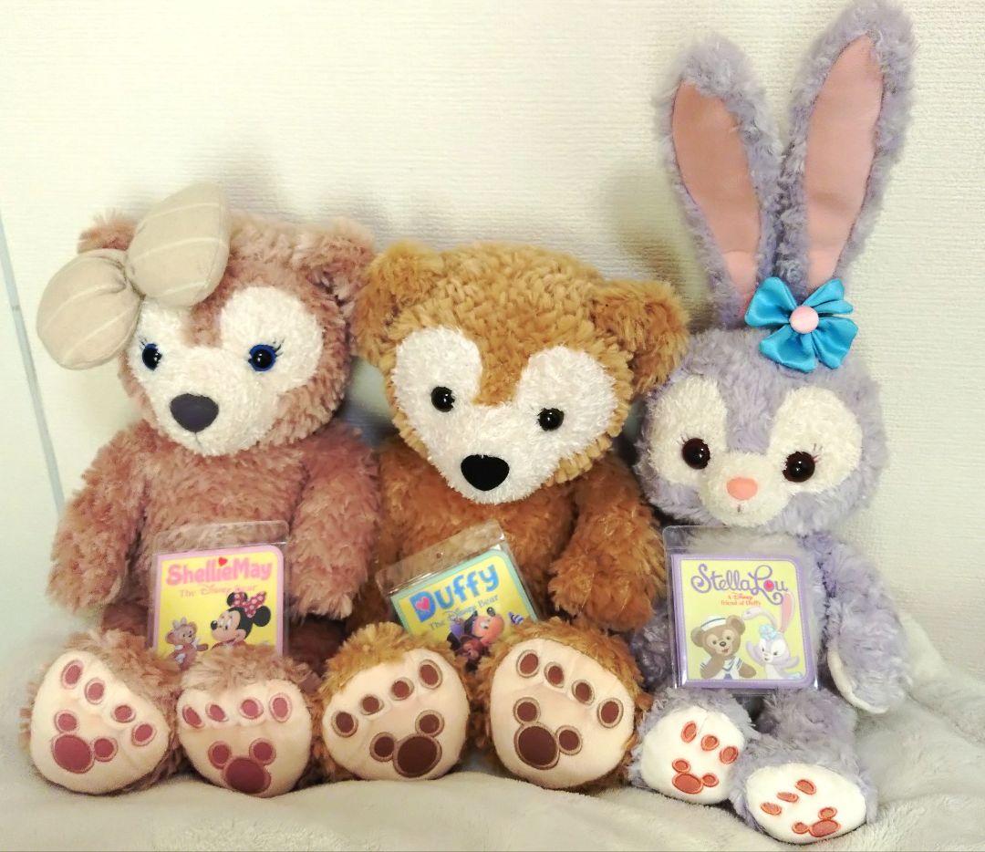 ディズニーシー☆ダッフィー・シェリーメイ・ステラ・ルー ぬいぐるみセット