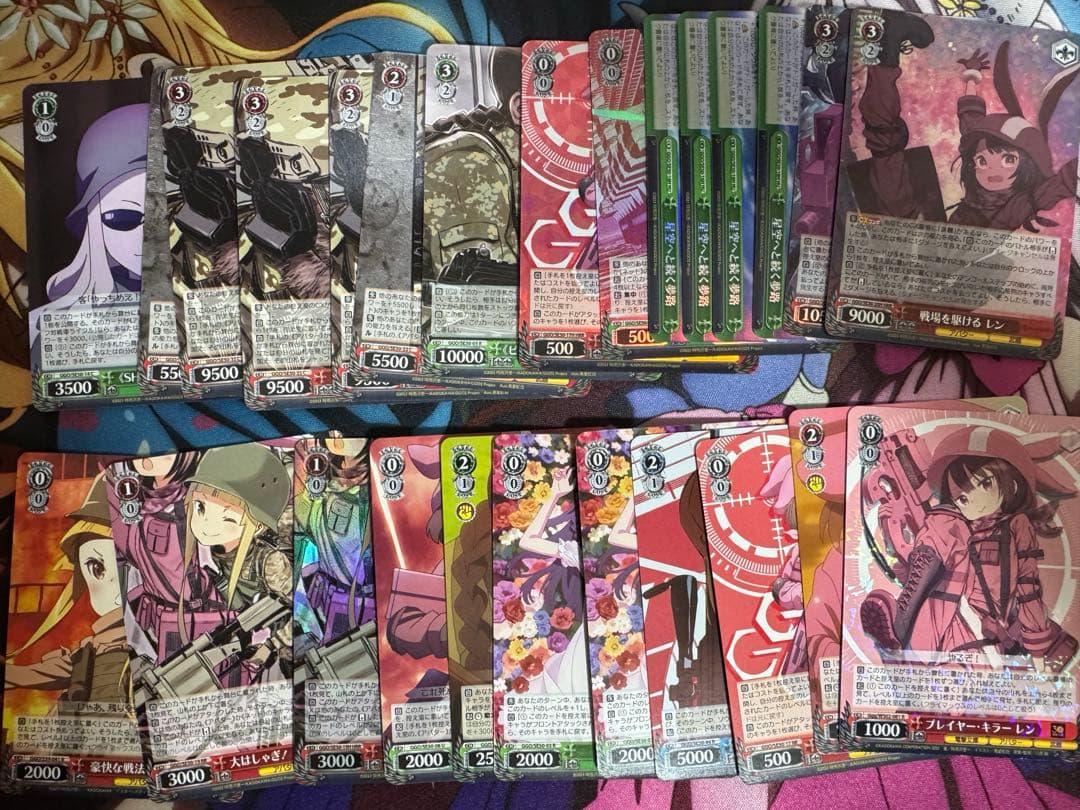 ヴァイスシュヴァルツ GGO デッキ