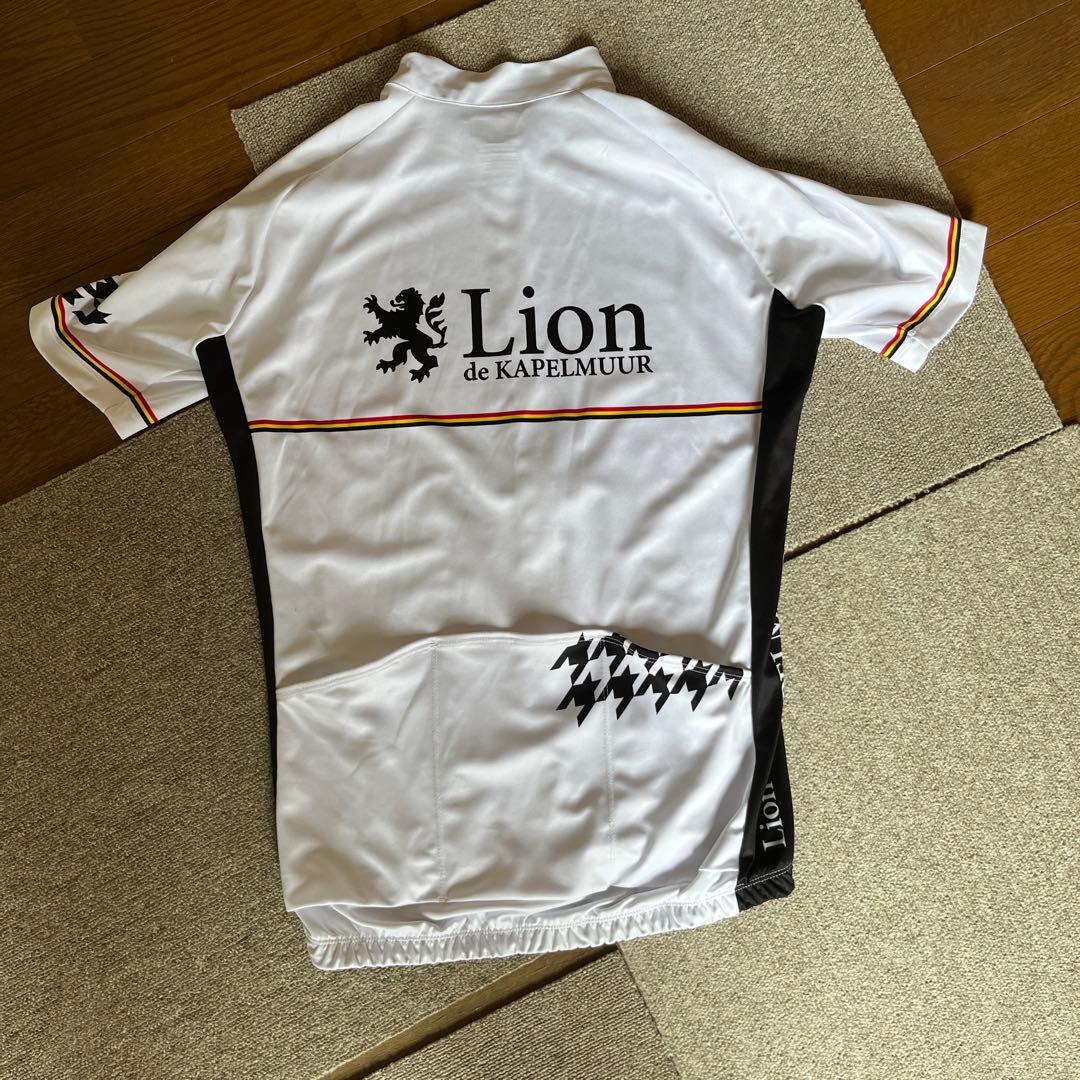 Kapelmuur サイクルジャージ ホワイト/ブラック