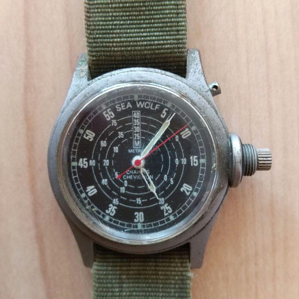 ミリタリーウオッチ 　 CHARLES CHEVIGNON SEA WOLF