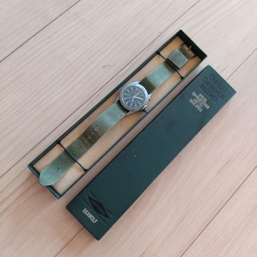 ミリタリーウオッチ 　 CHARLES CHEVIGNON SEA WOLF