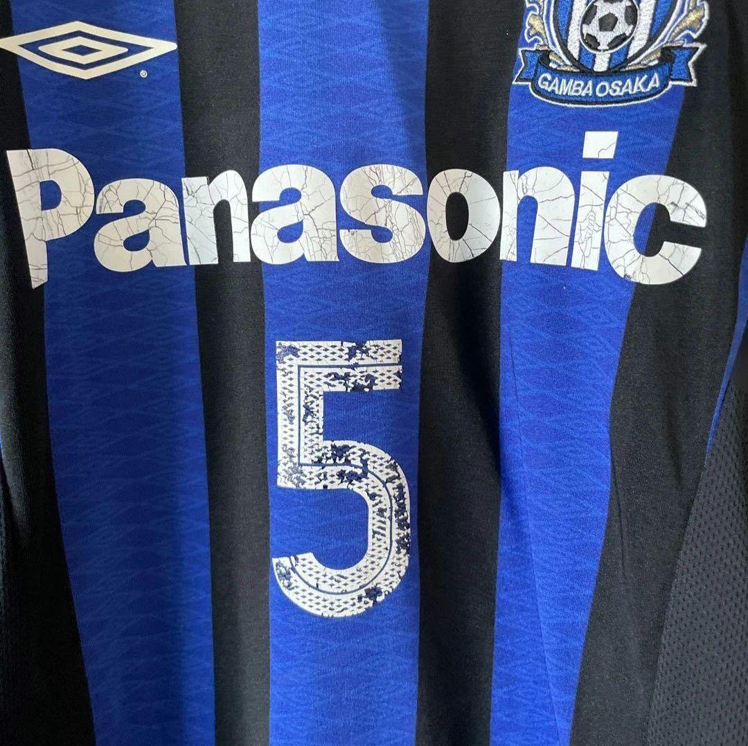 ガンバ大阪☆宮本恒靖☆サイン入りユニフォーム☆2003-2004年モデル