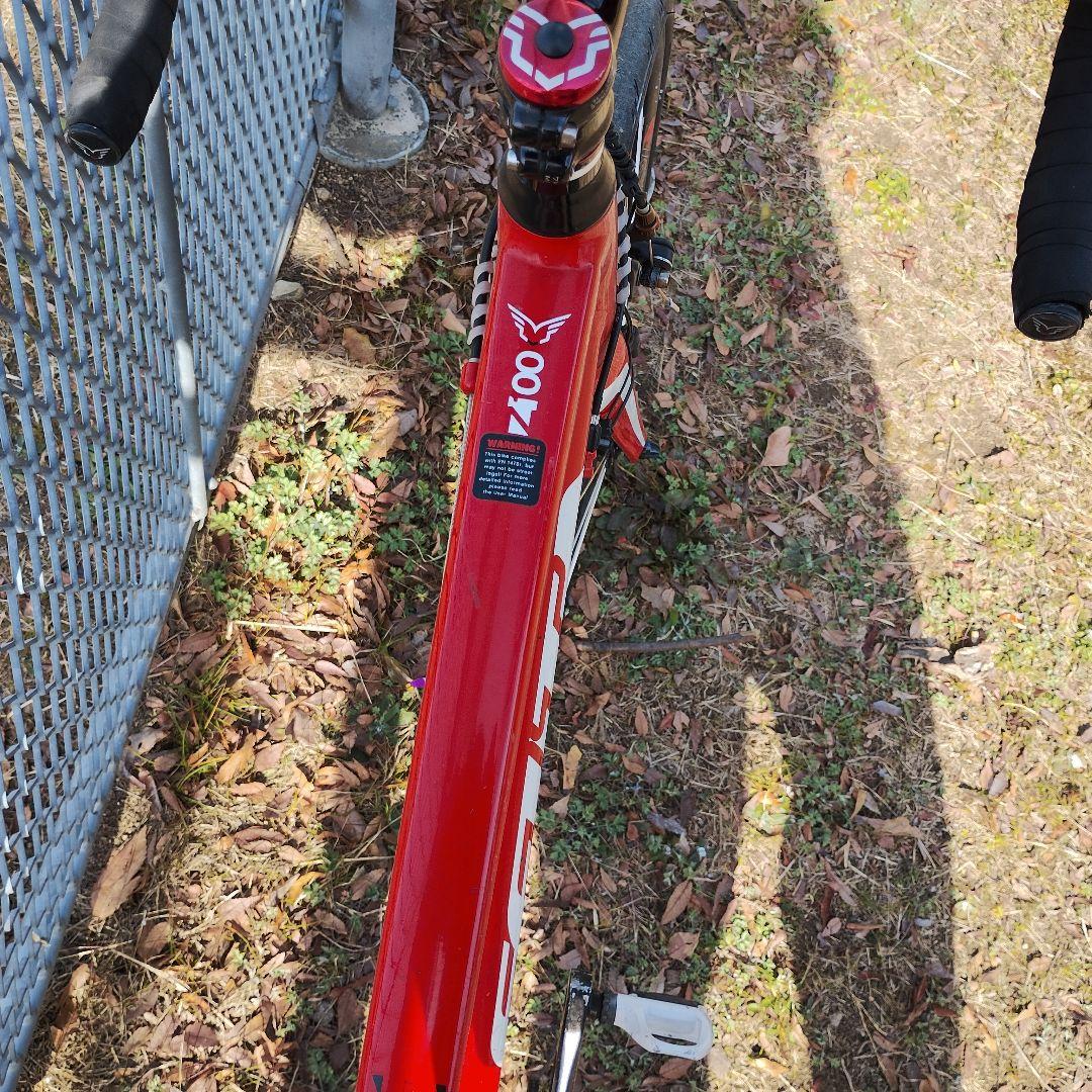 大阪市内 お渡しFELT Z100 カーボンフォークアルミロードバイク 700C