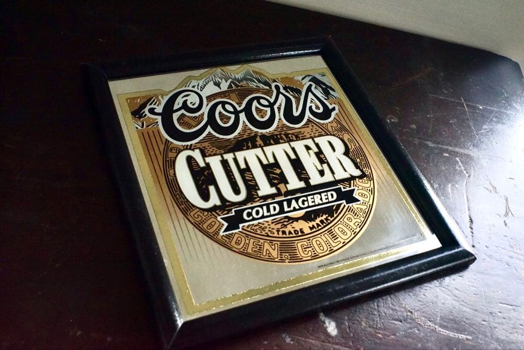 Coors Mirror アメリカン　ビンテージ　雑貨　ミラー