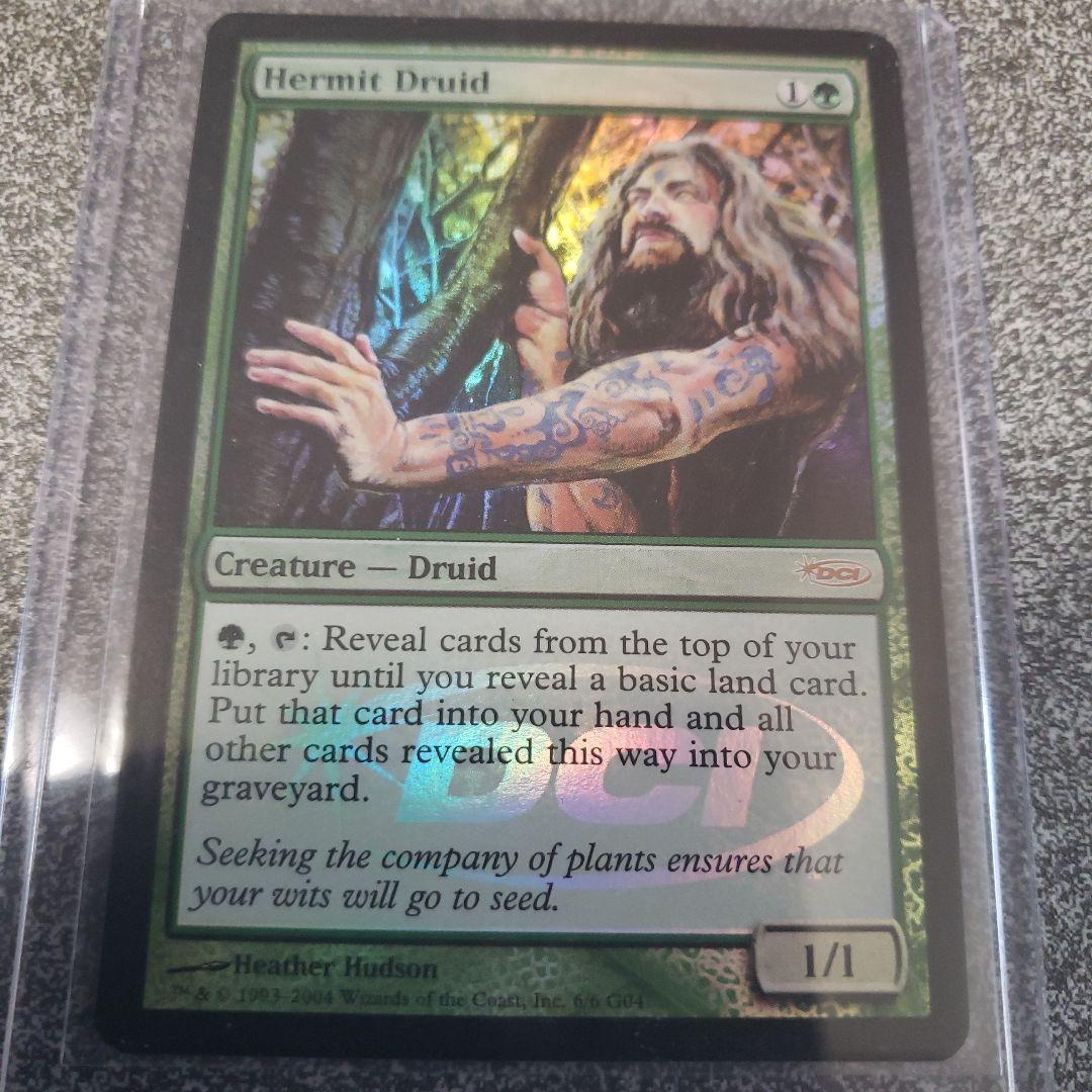 隠遁ドルイド/Hermit Druid(ジャッジ褒賞) 　英語Foil