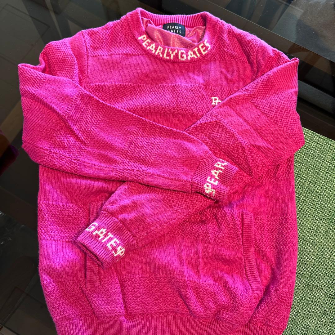 パーリーゲイツ フード付きセーター セット　サイズ1