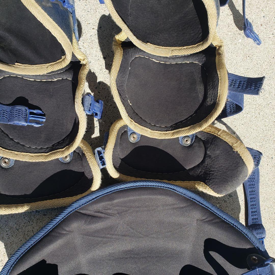 ZETT キャッチャー用プロテクターセット JSBB ネイビー