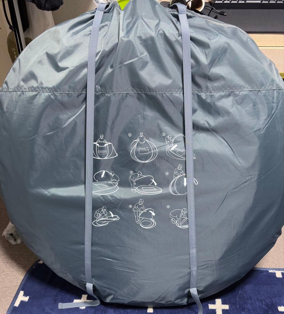 ayamanya ドーム型テント　ポップアップテント4-6人用