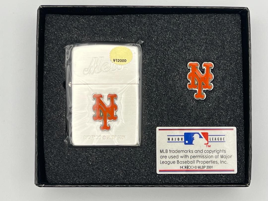 MLBニューヨーク・メッツ ZIPPO＋ピンバッジセット