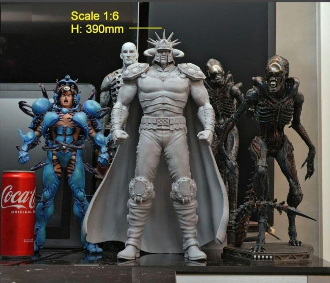 新品未使用 北斗の拳 Raoh 1/6スケール ガレージキット　（未組立未塗装）