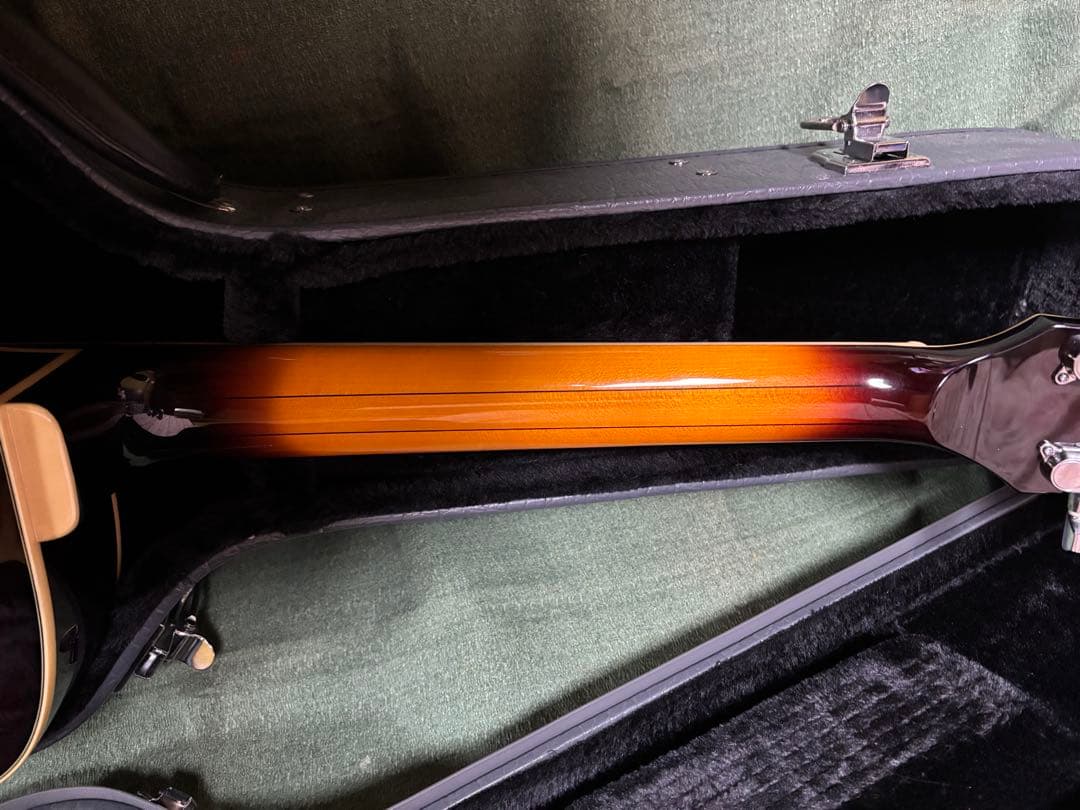 Ibanez AF105-VB フルアコPU MODアンティクィティHC付き