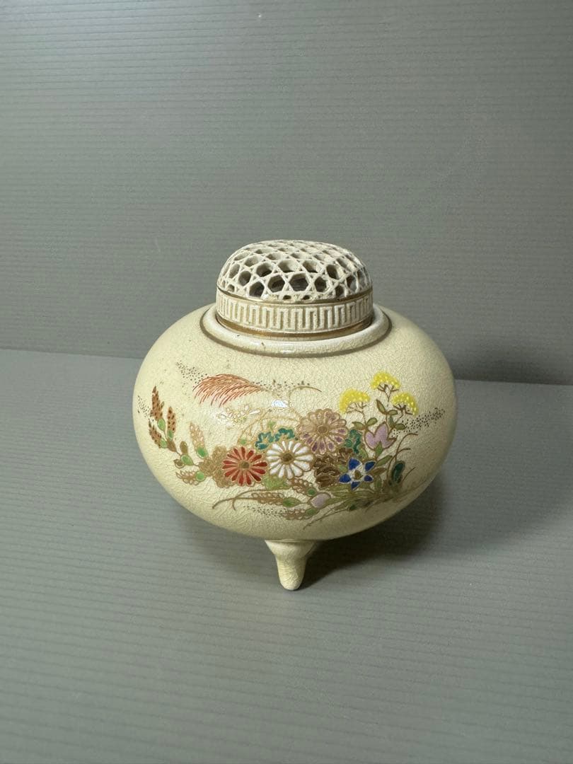 2092 薩摩焼　香炉