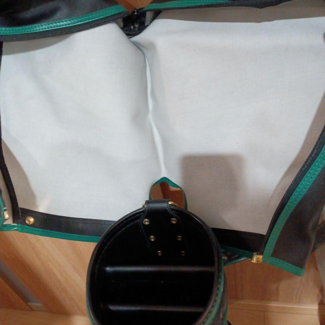 お値下レア【美品】オールドヴィンテージ　トラサルディゴルフバッグ黒