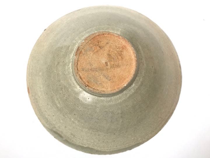 骨董　影青　青白磁　線文　茶碗　中国古美術　中国骨董　アンティーク