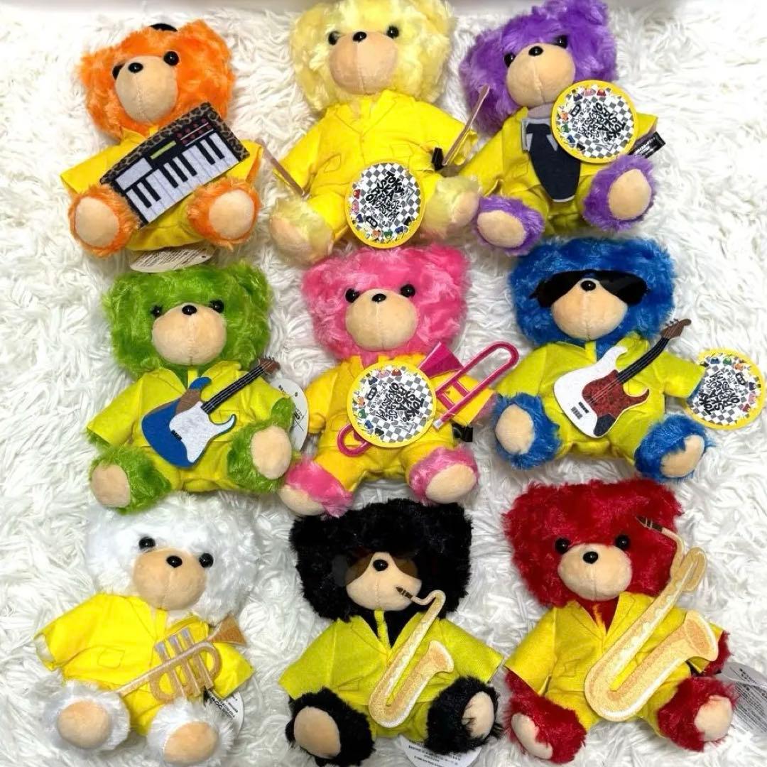 【新品】スカパラモチーフぬいぐるみ　コンプリート