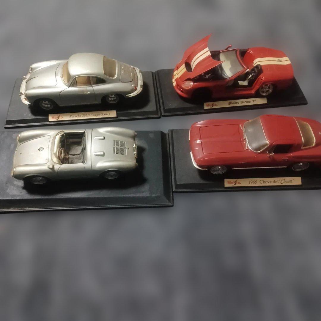 マイスト　Maisto 　ミニカー　車　ジャンク　4台　年代物