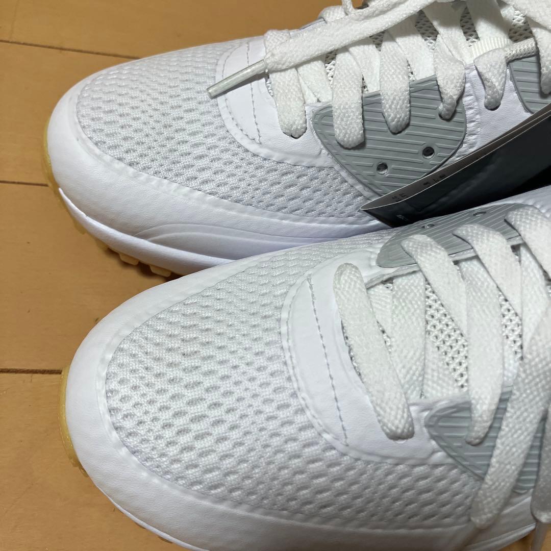 ナイキ エアマックス90 G ホワイト/ブラック　ゴルフシューズ　27cm