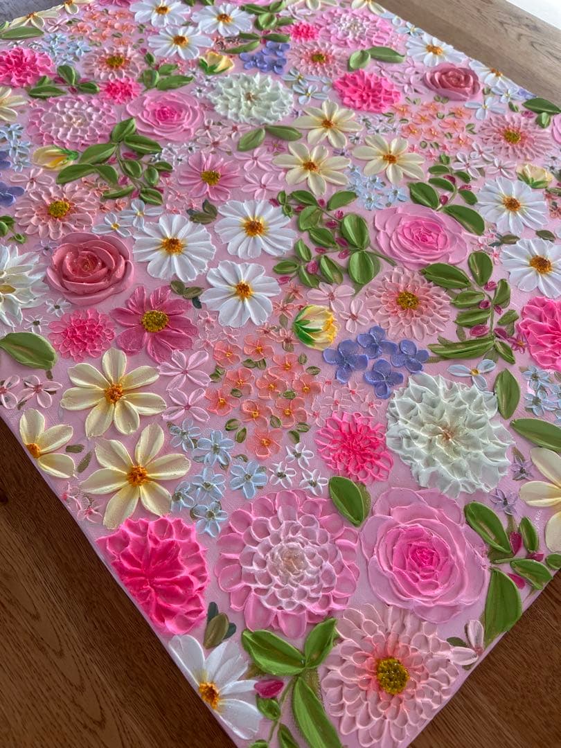 アートパネル 大型キャンバス 壁掛けアート 花の絵 花柄 ボタニカル 花図鑑 花