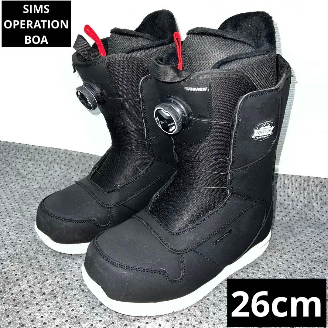 数回使用 メンズ 26cm SIMS OPERATION BOAブーツ