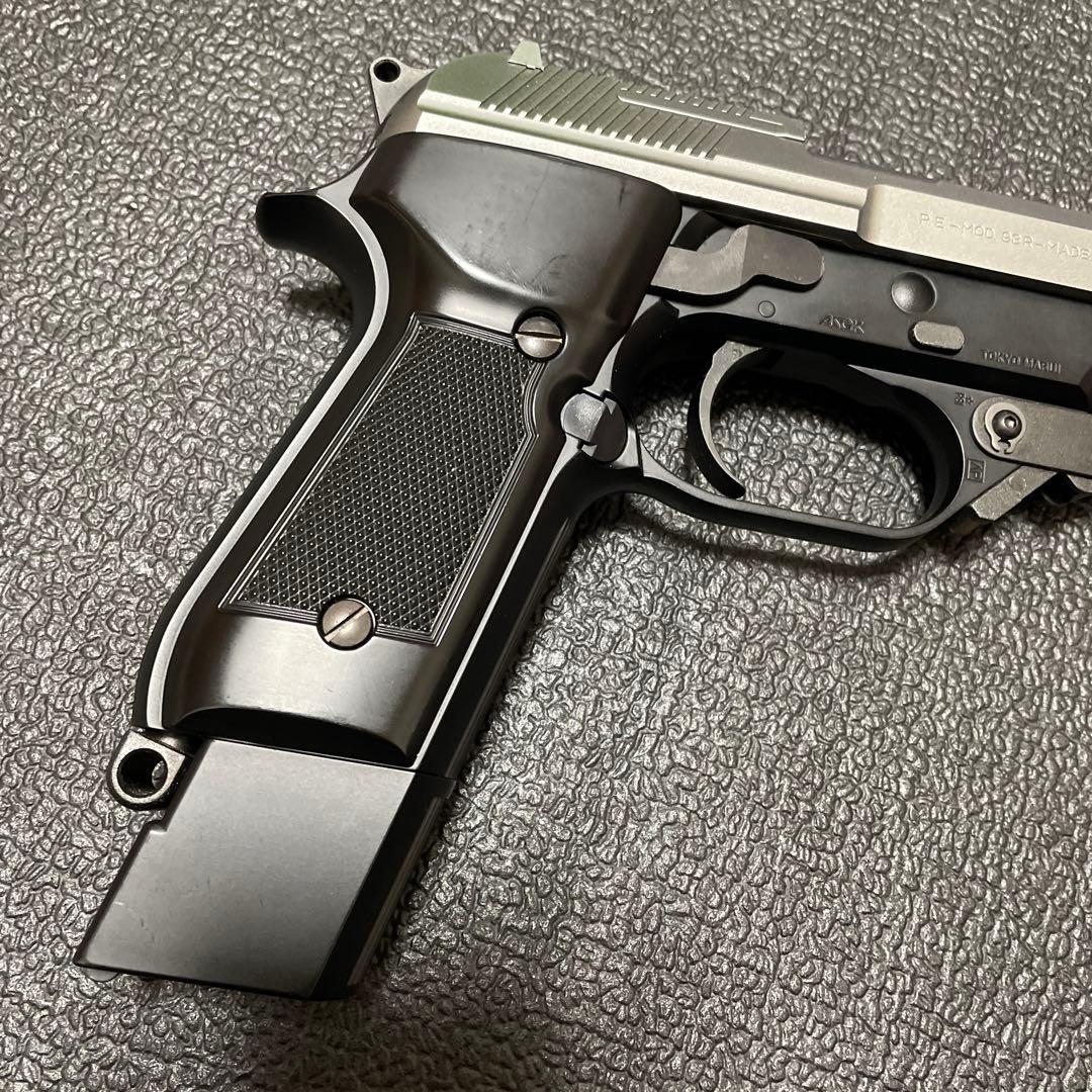 マルイ M93R 電動ガン SILVER SLIDE 美品
