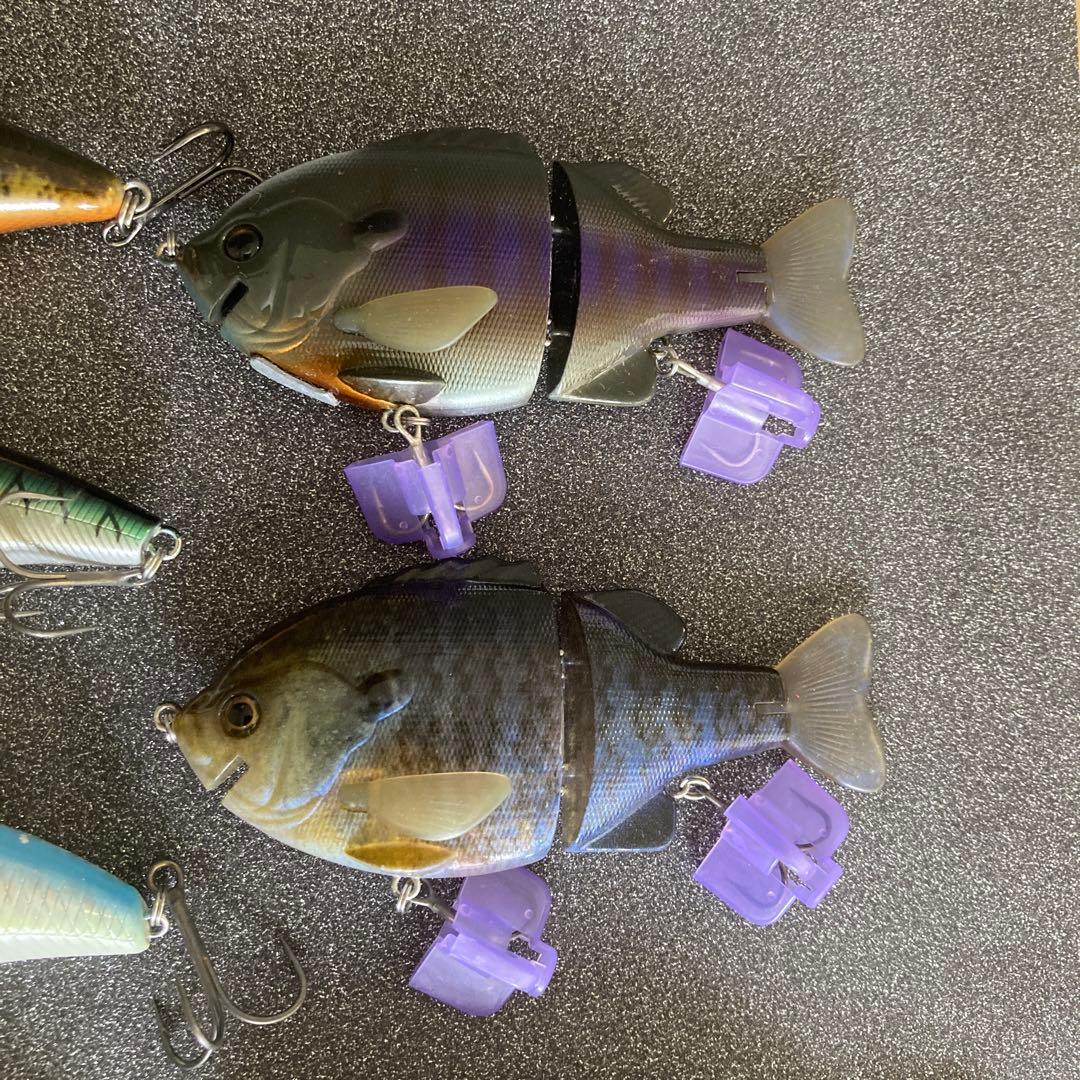 ビッグベイト系、マグナムクランク系等の大きめルアー 17点セット