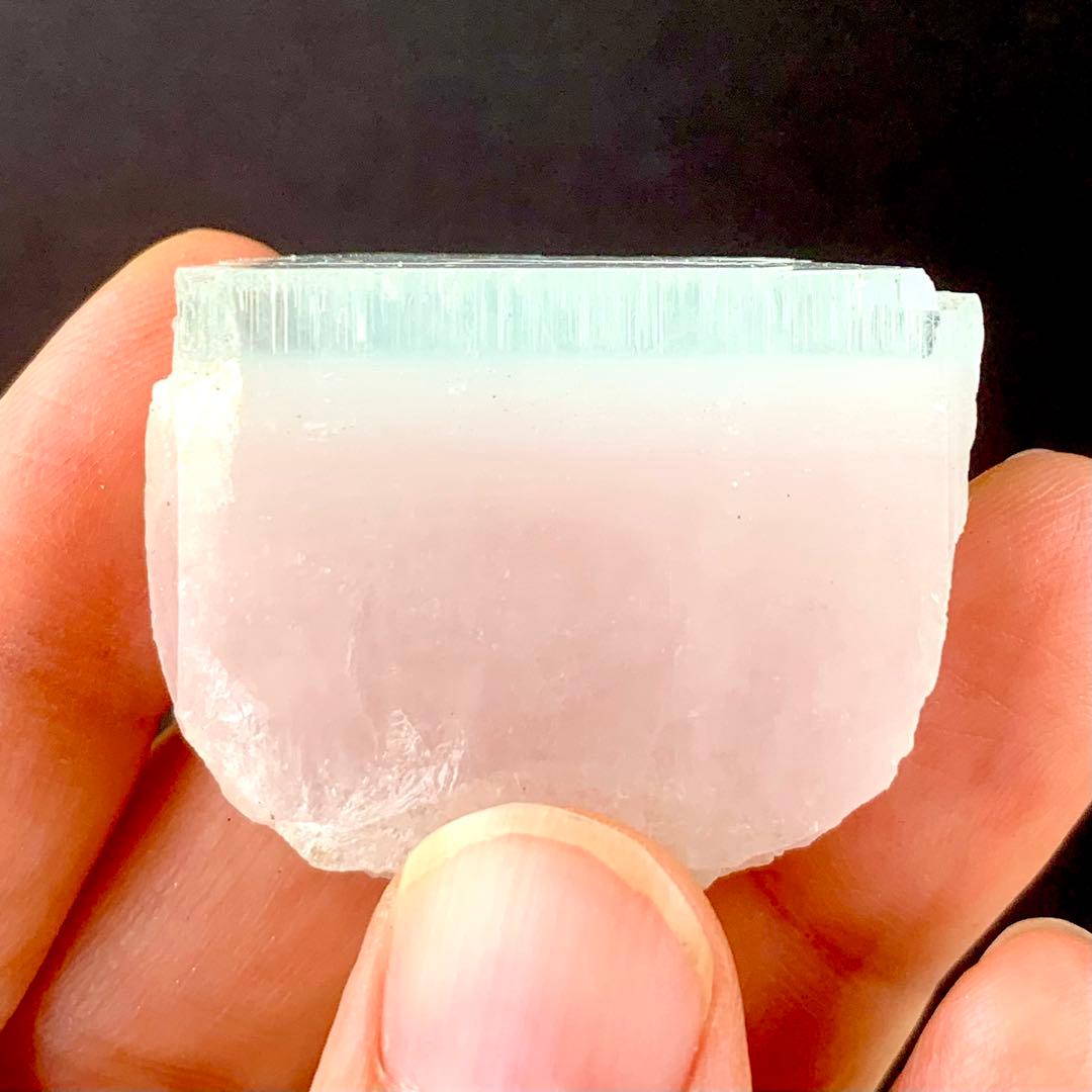 モルガマリン/バイカラーベリルG/モルガナイト×アクアマリン 原石