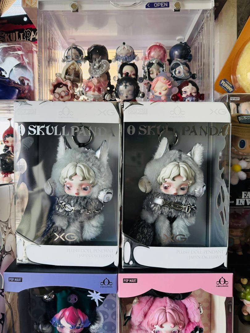 SKULLPANDA x XG ぬいぐるみペンダント 日本限定