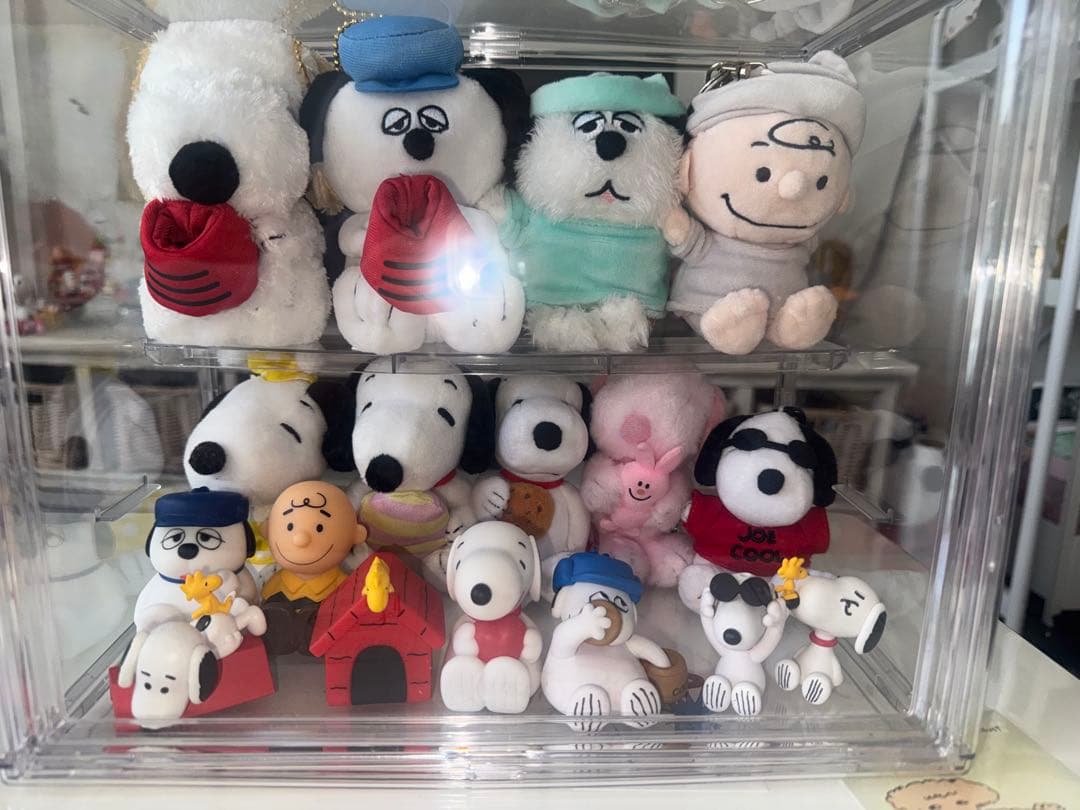 スヌーピー ぬいぐるみ マスコットセット（ケースはつきません）