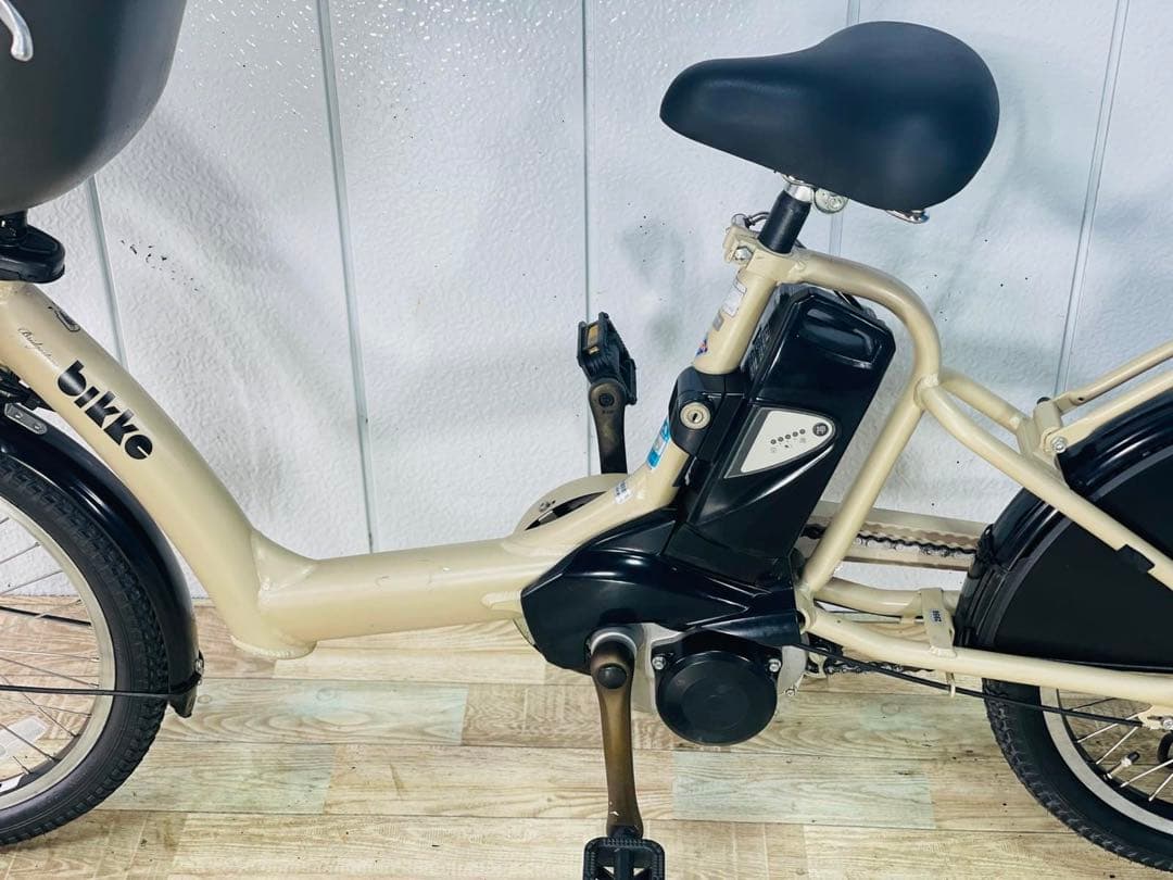 2956ブリヂストン13.2アンペア　3人乗り対応子供乗せ　電動アシスト自転車