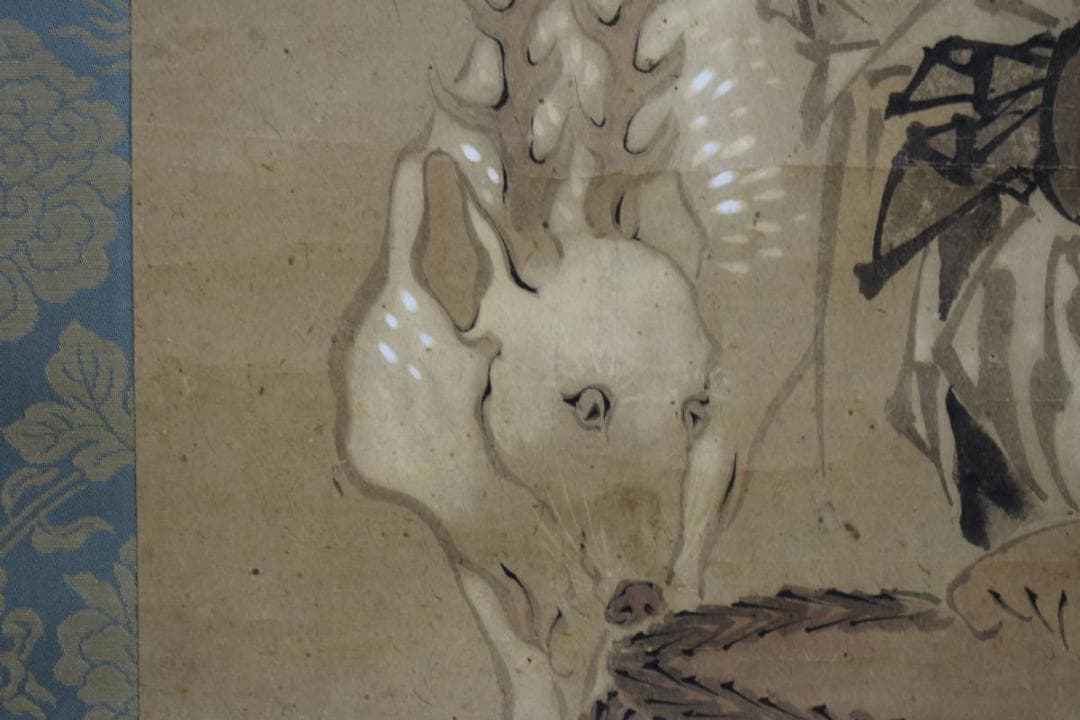 真作/圭山信有/七福神図/大幅/布袋屋掛軸HG-692