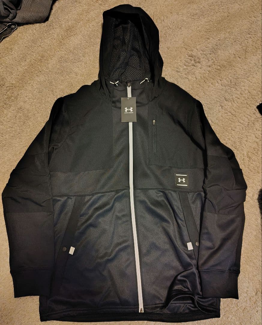 Under Armour ジャケット・パンツセット ブラックXXLサイズ