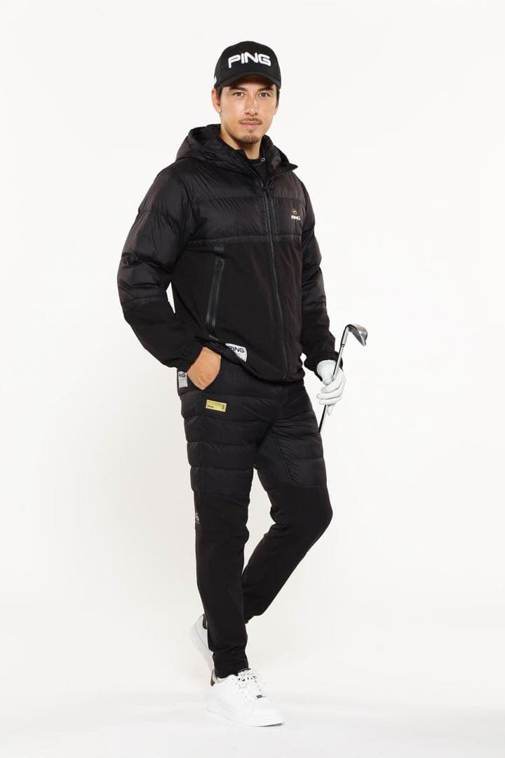 【PING APPAREL】全方向ストレッチリップストップフルジップ中綿　新品