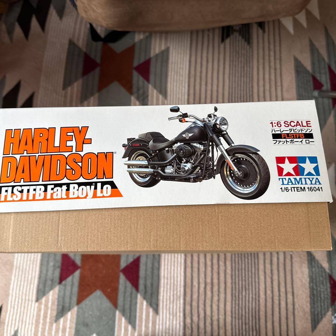 TAMIYA ハーレーダビッドソン FLSTFB Fat Boy Lo