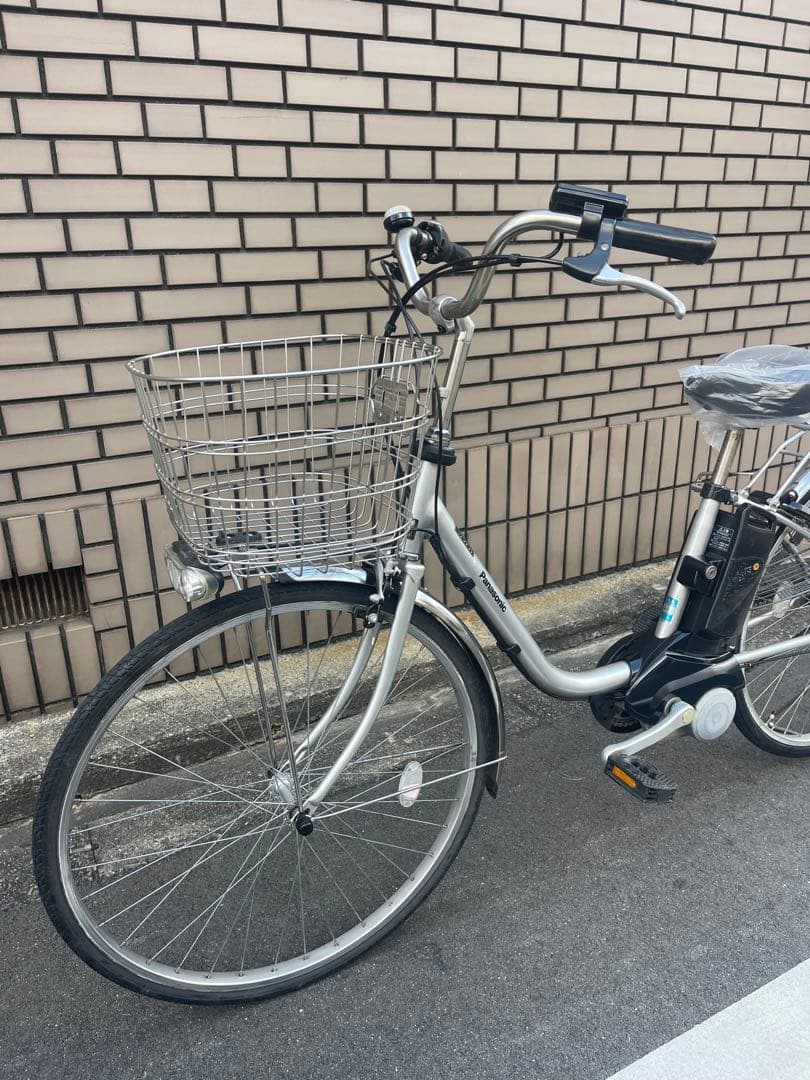 Panasonic 電動アシスト自転車 シルバー