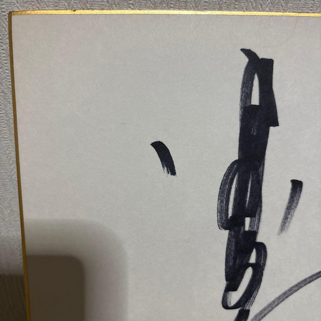 中森明菜　サイン　色紙　芸能人　歌手　有名人