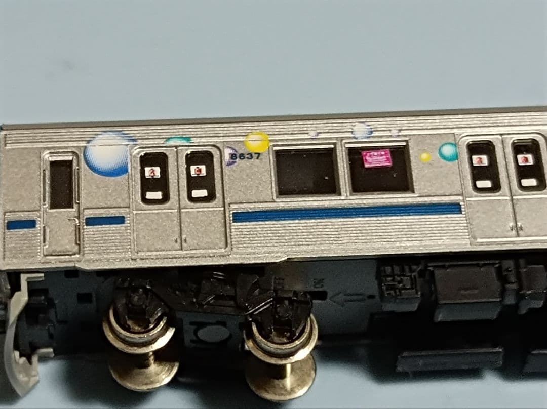 東急8500系シャボン玉10両