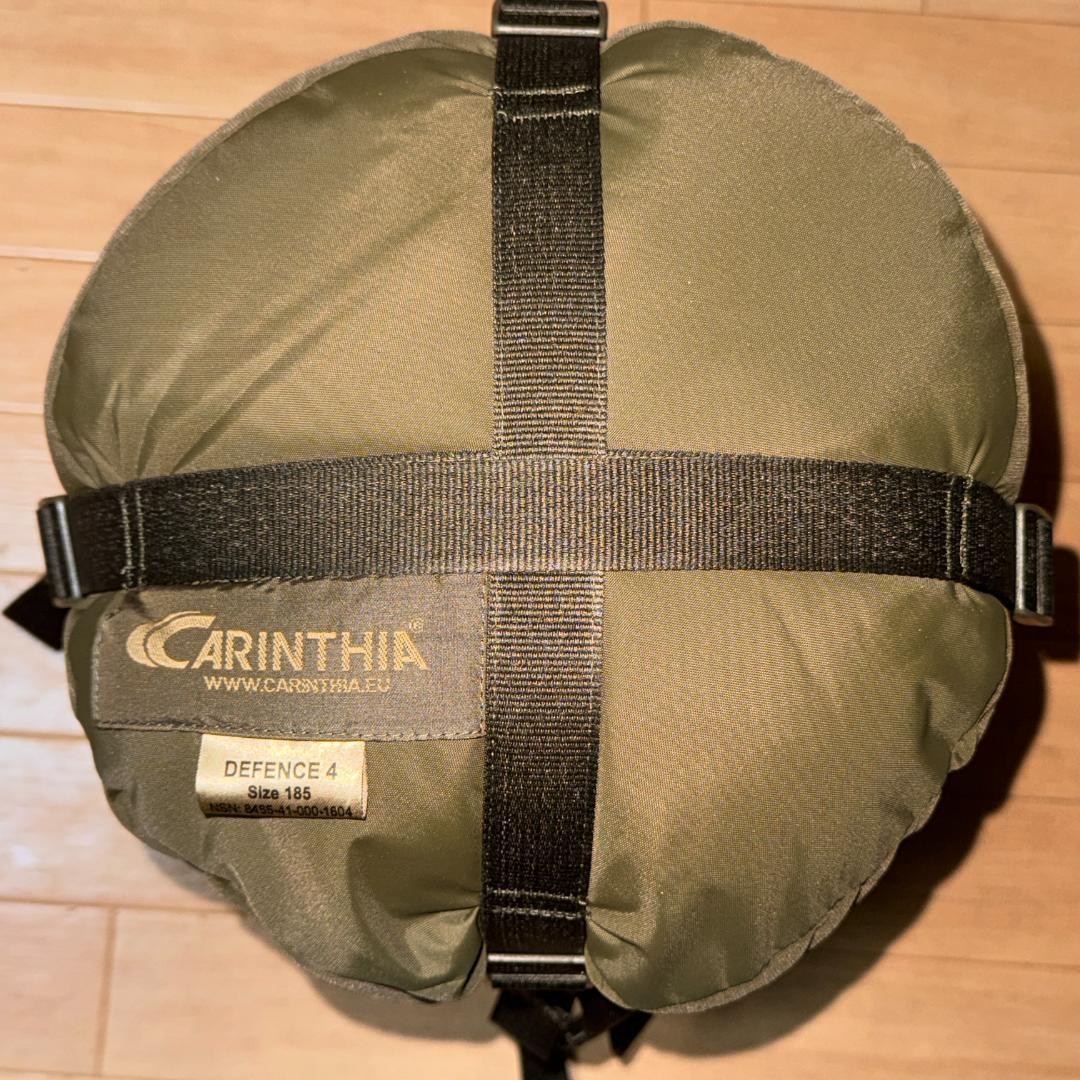CARINTHIA DEFENCE4 寝袋 カリンシア 未使用 インナーセット