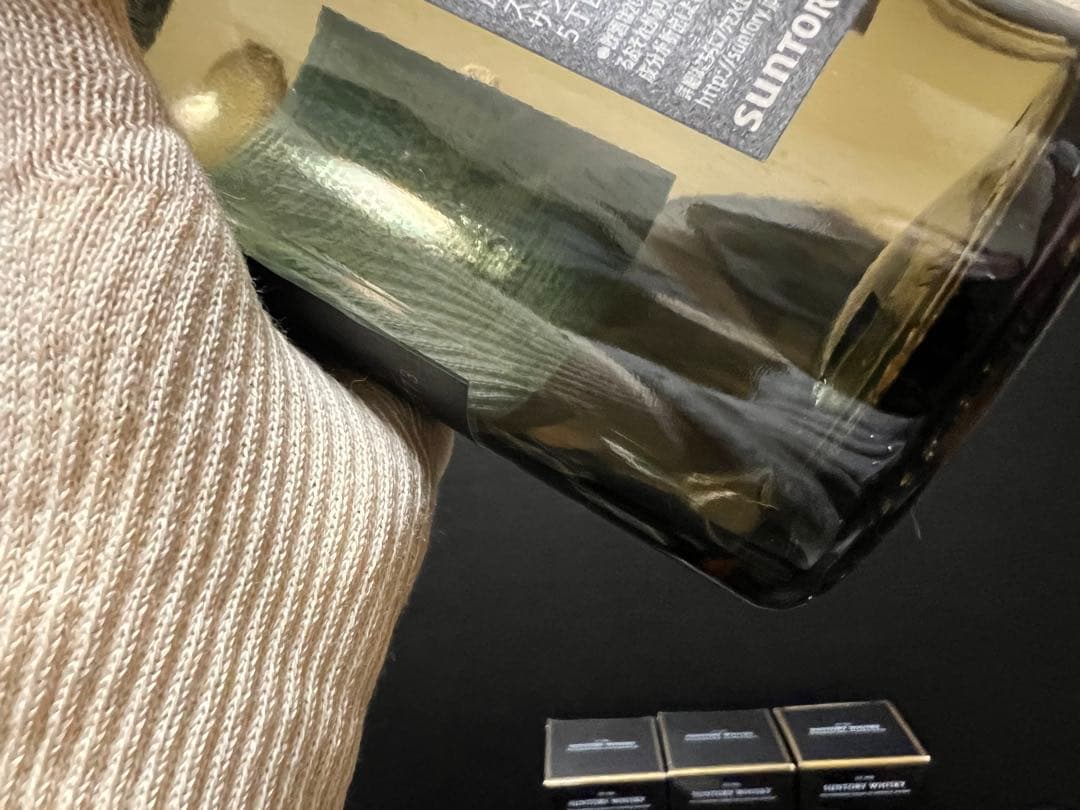 山崎 18年ウイスキー 空瓶・空箱6本セットおまけ一本