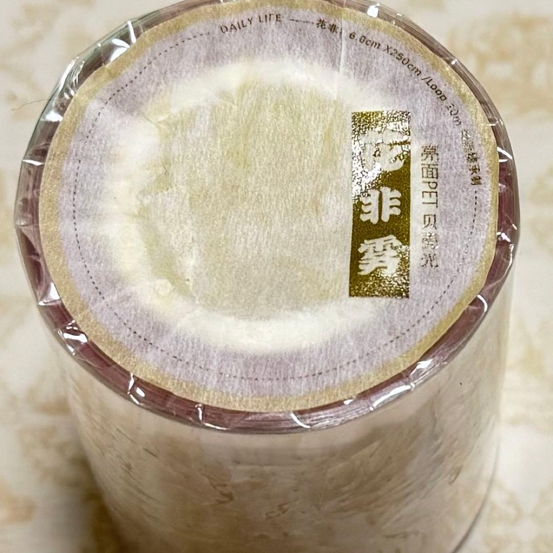 海外 PETテープ マスキングテープ 装飾フラワー