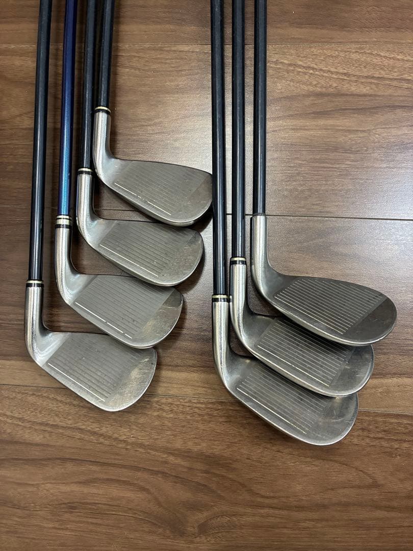 レフティ用ゼクシオアイアンセット キャロウェイU5、F01 U5&パター