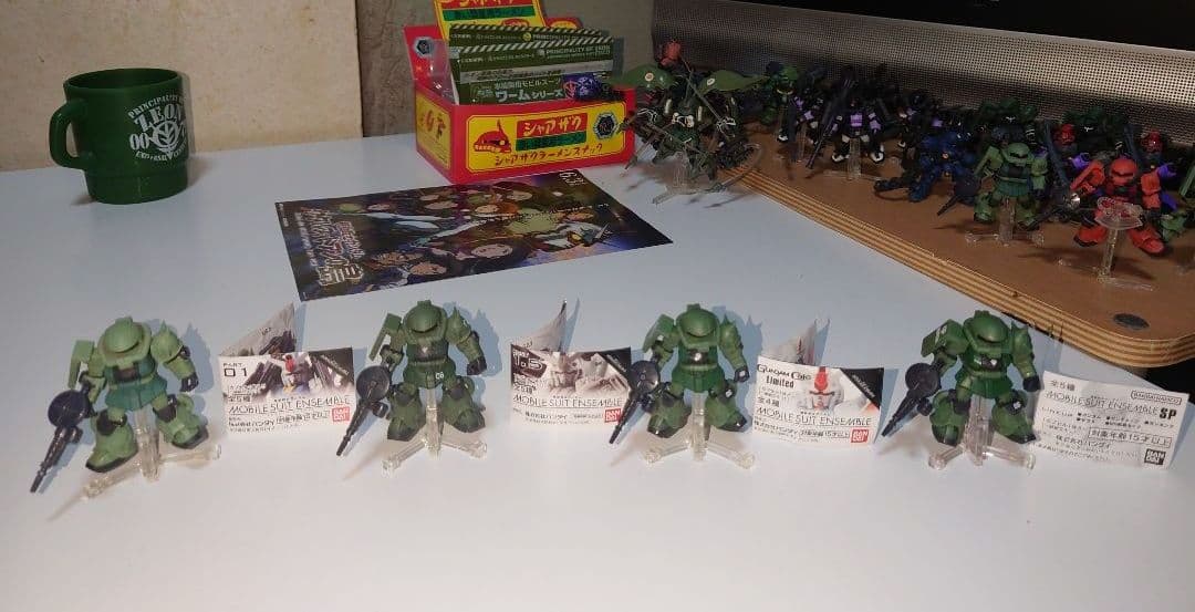 MSE・ザクⅡ　比較確認用