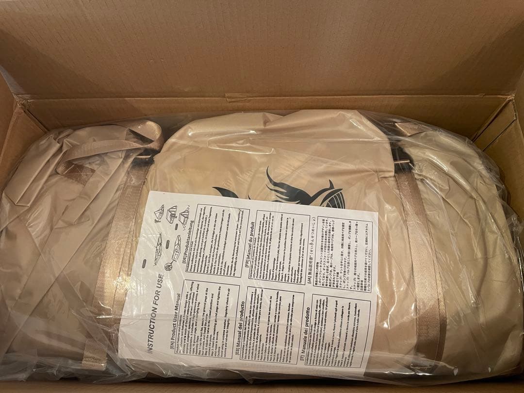 新品 PAKITUS インフレータブルテント キャンプテント