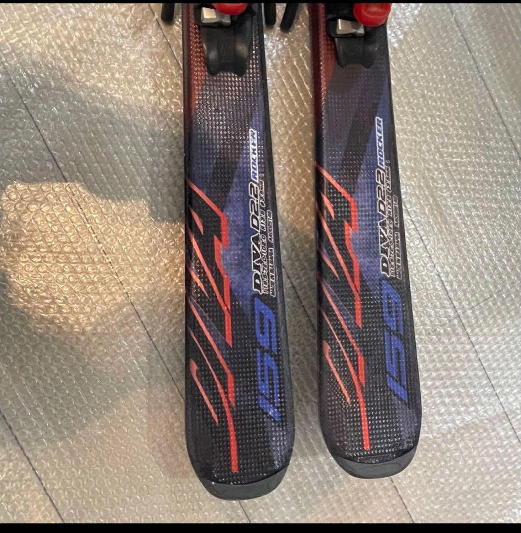 Hartメンズスキーセット LEKI伸縮ストック付159cm 26〜26.5cm