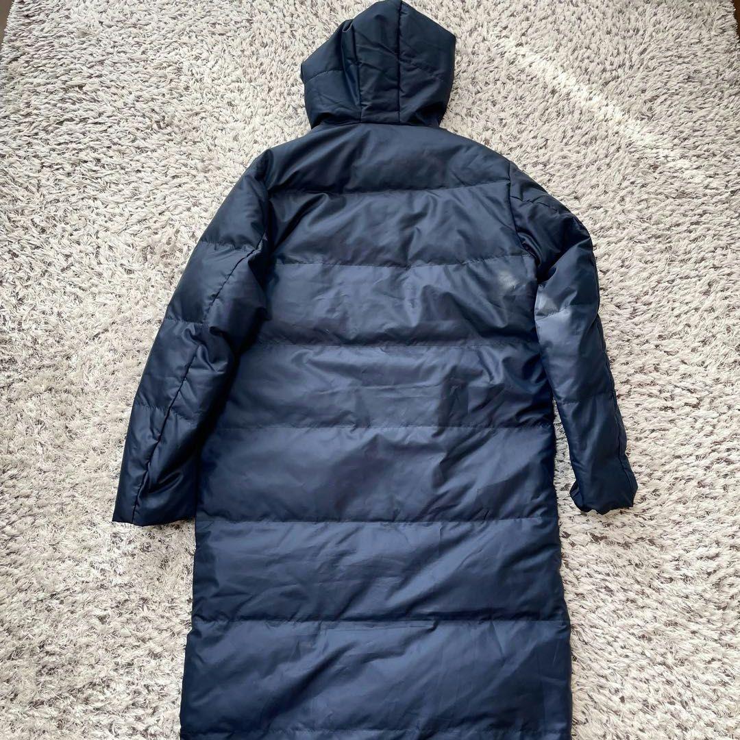 ✨️美品✨️adidas　ベンチコート　ダウンジャケット　ネイビー　Mサイズ