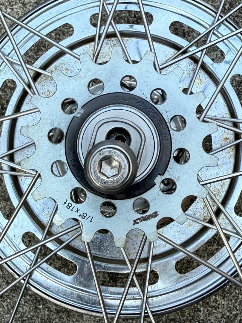 ホワイトインダストリーズ ENOリアハブMTB完組ホイール希少130mm 32H