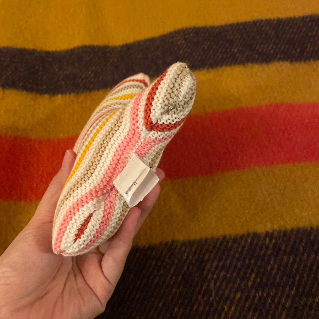 HERMES ストライプぬいぐるみ