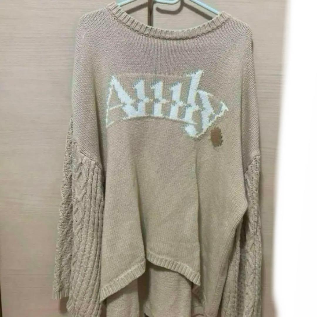 美品 アーミラリ 末吉秀太 ニット セーター ポンチョ お洒落