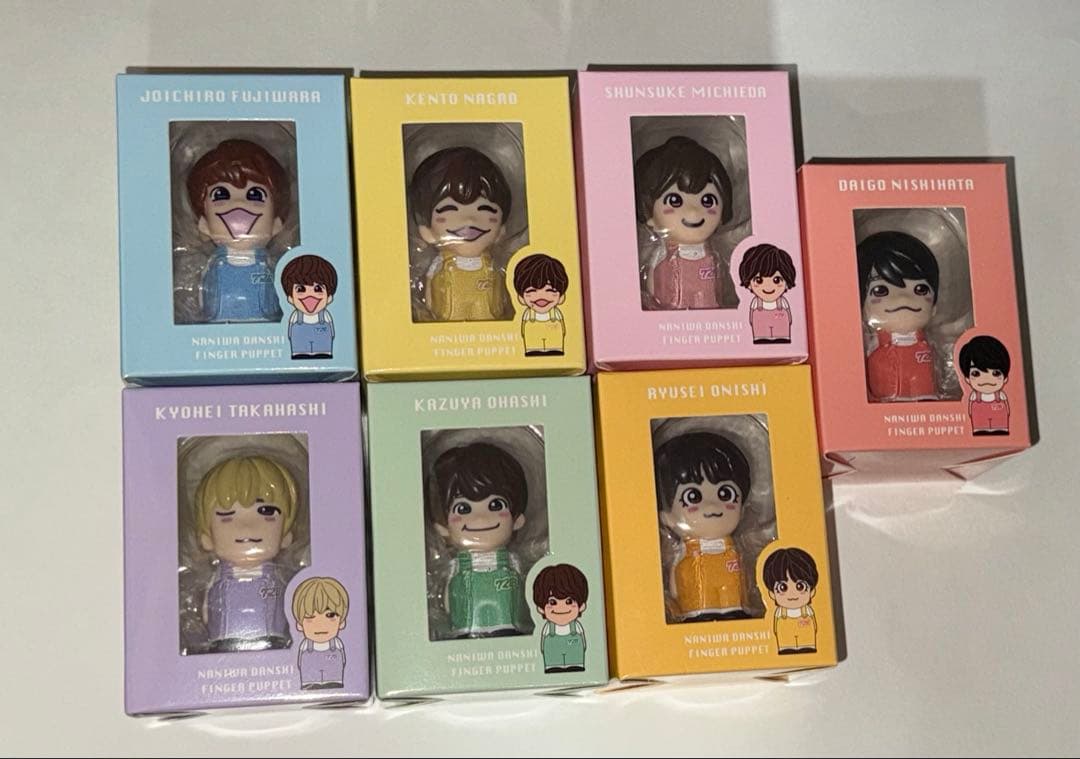 なにわ男子指人形7体セット
